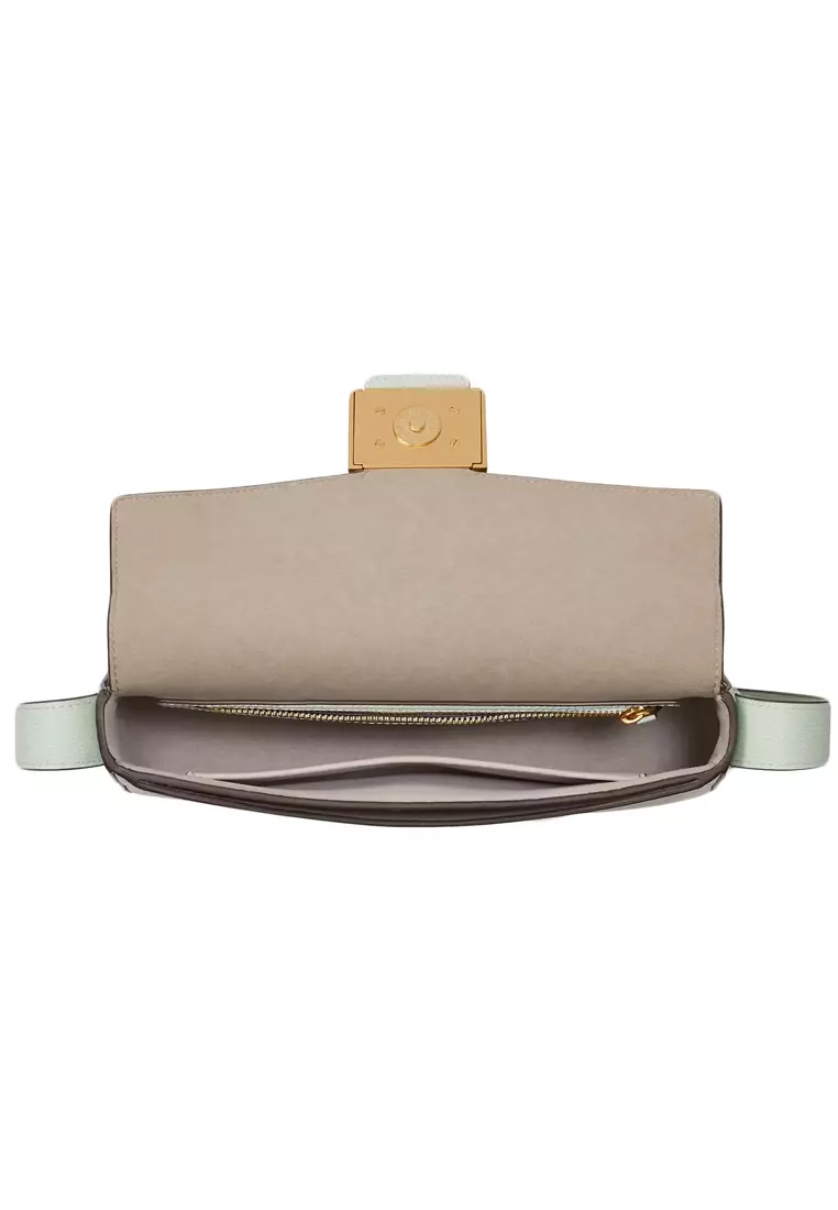 Katy Medium Shoulder Bag - Crystal Green