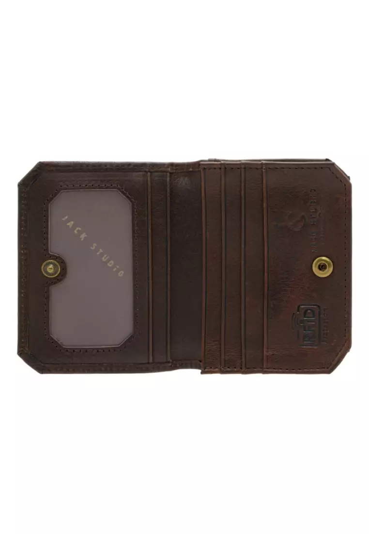 Buy Jack Studio Jack Studio Vegetable Tanned Leather RFID ID Card