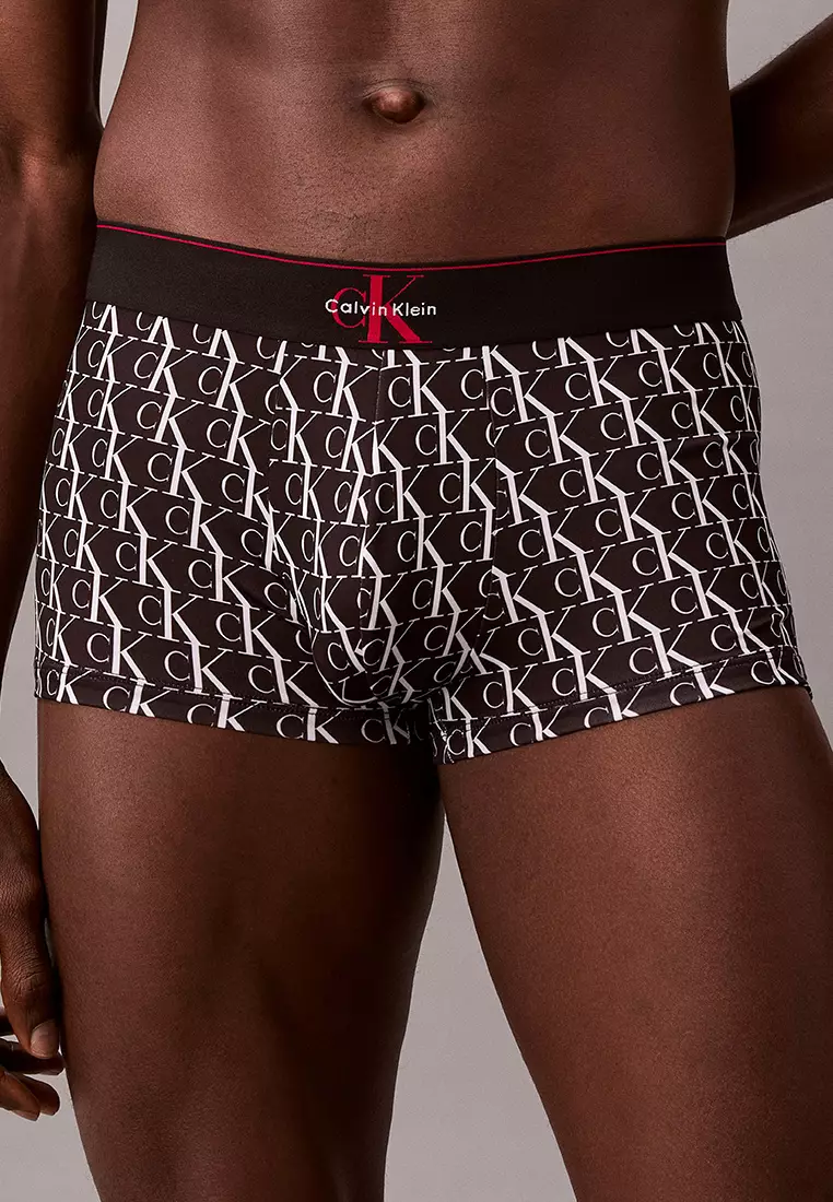 Graphic Monogram Low Rise Trunks - Calvin Klein Underwear