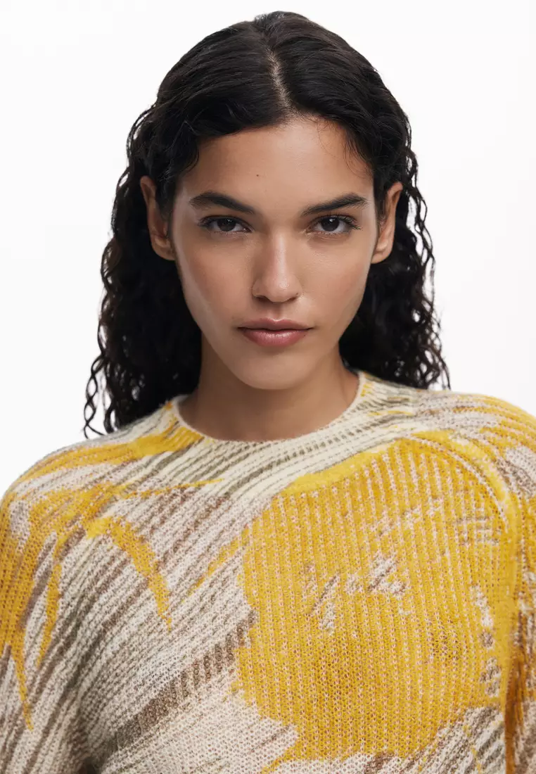 Arty texture sweater