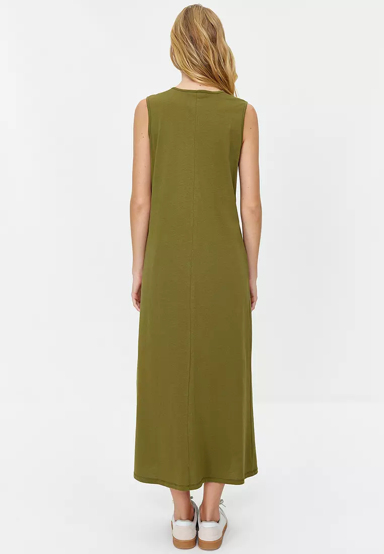 Buy Trendyol Sleeveless Midi Dress 2024 Online | ZALORA Singapore