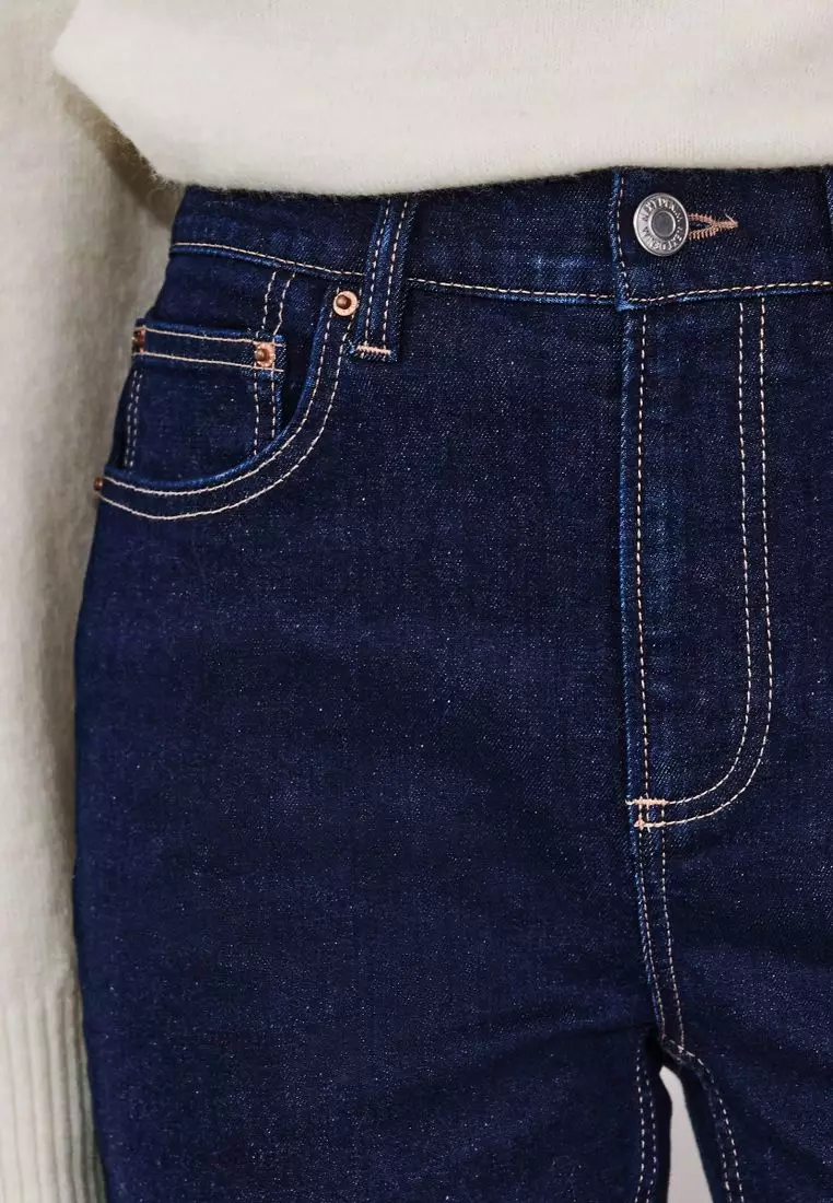 Mid Rise Stretch Skinny Jeans