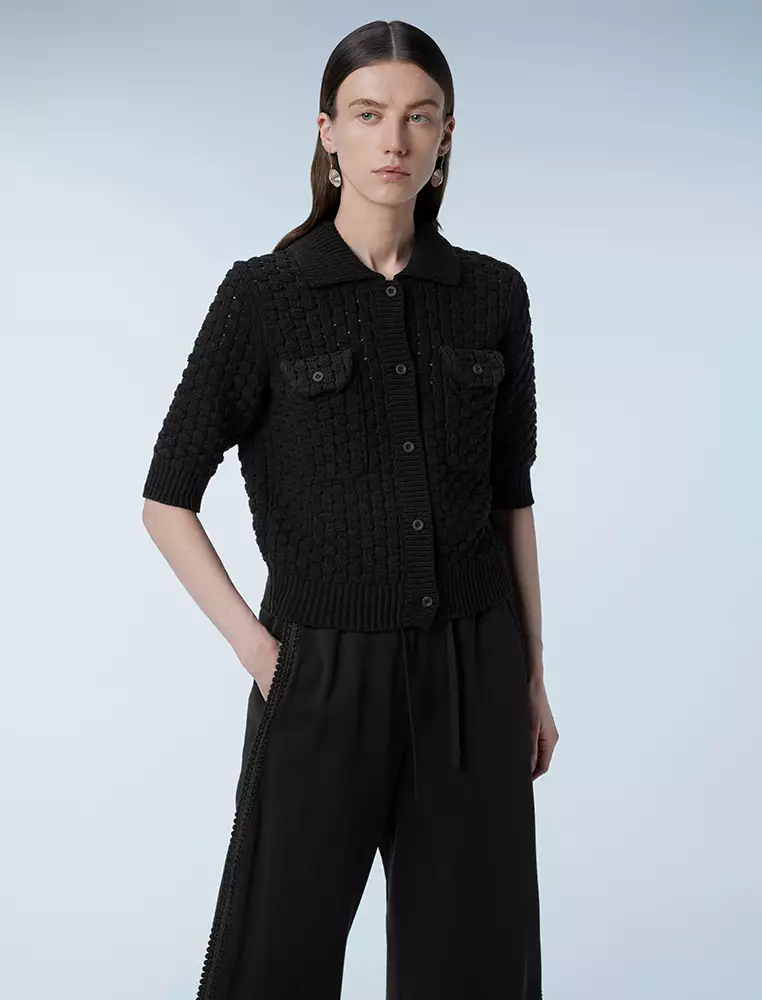 Short Cardigan Sweater