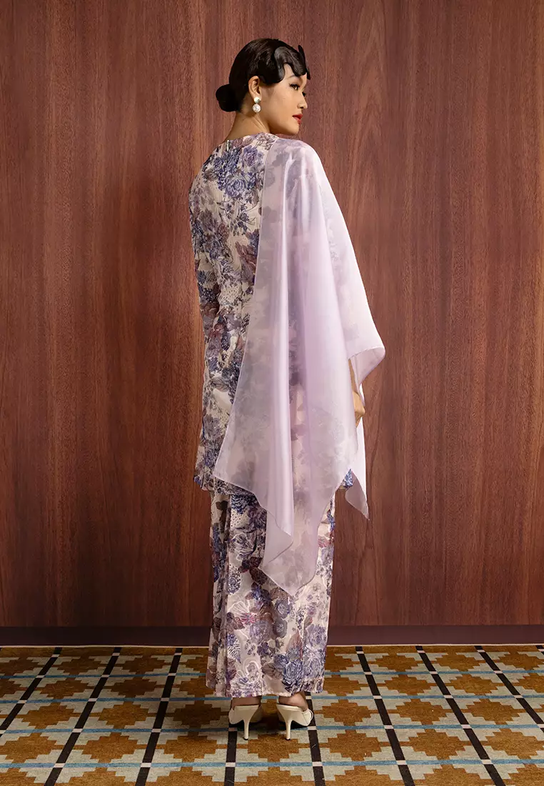 SOPHIA KURUNG PAHANG SET WITH SELENDANG