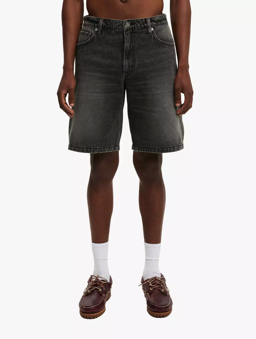 Cotton On - Jeanswears - Denim Short - Domino Black