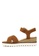 Rag & CO. brown Tan Wedge Sandal 34E4CSH2E6062AGS_3