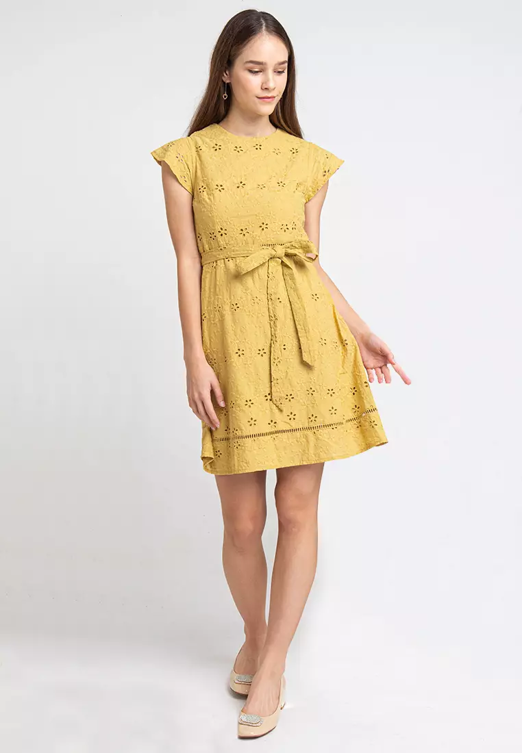 Zalora yellow dress 2025