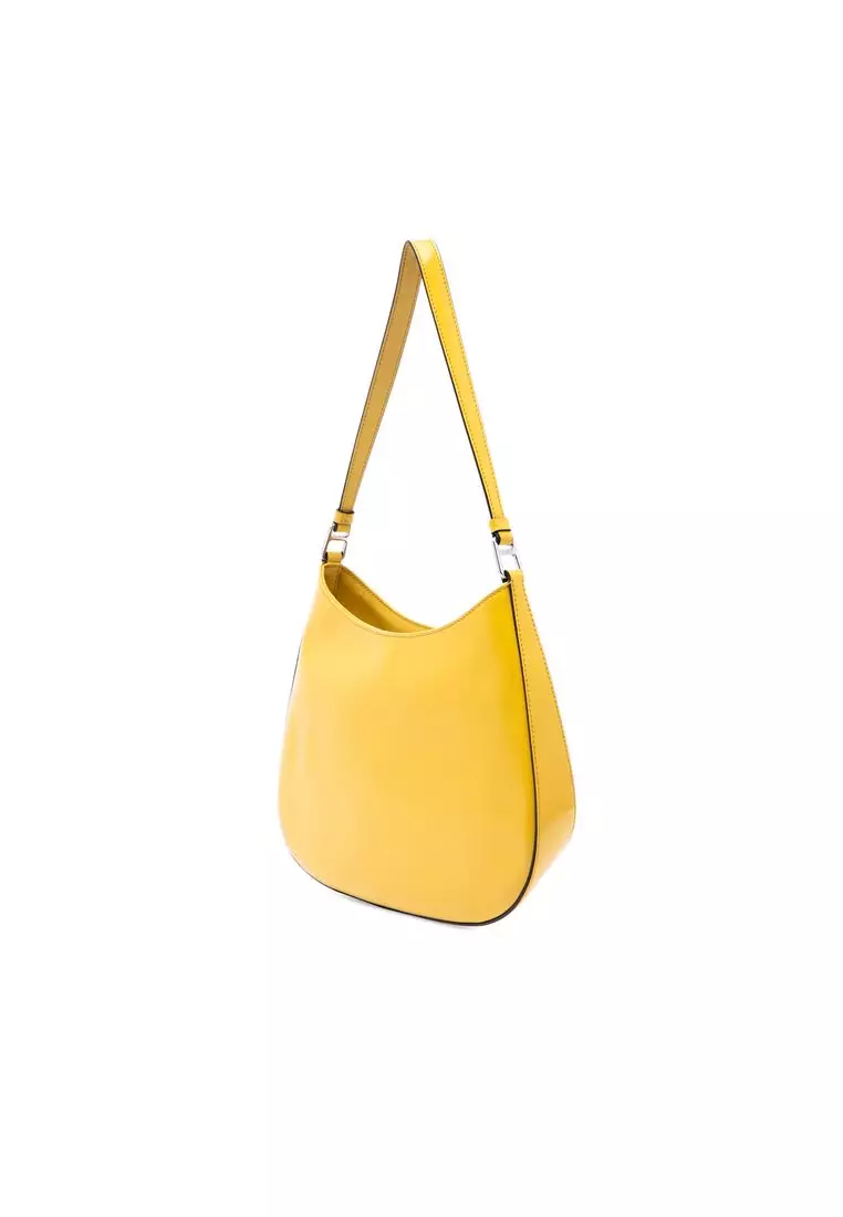 Pre-Loved Prada Brushed Leather Cleo Shoulder Bag