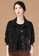 A-IN GIRLS black Fashion Embroidered Denim Jacket 468ECAA69FD8C0GS_3