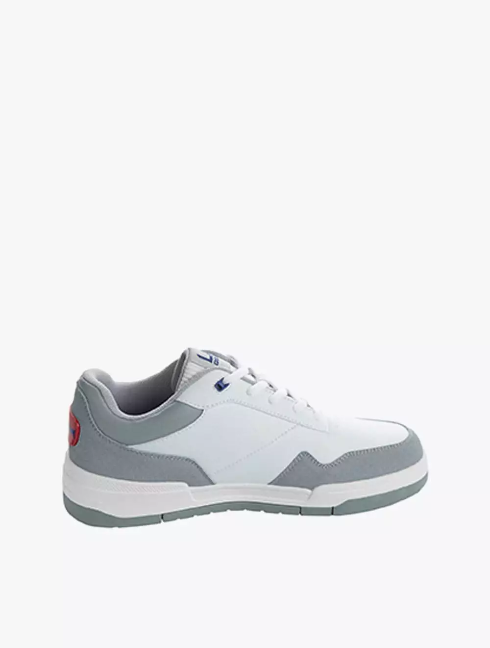 Jual PAYLESS Payless LA Gear Mens Courtside Sneakers White_09