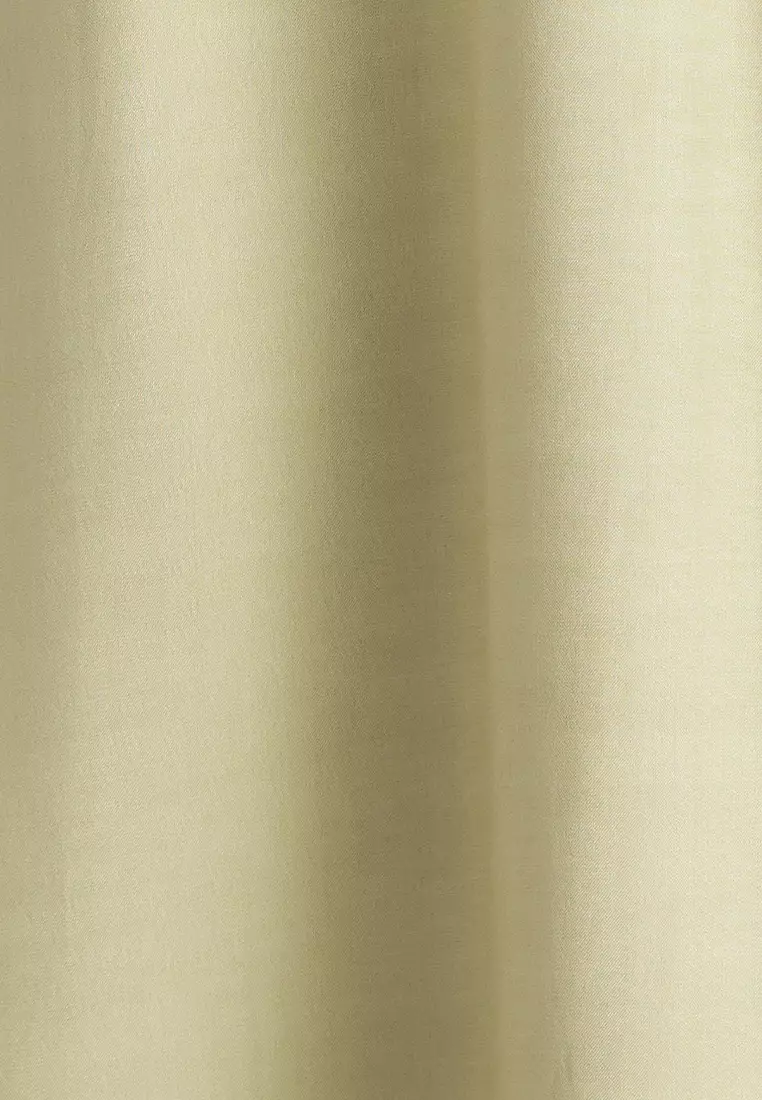 Shirred Detail Long Dress