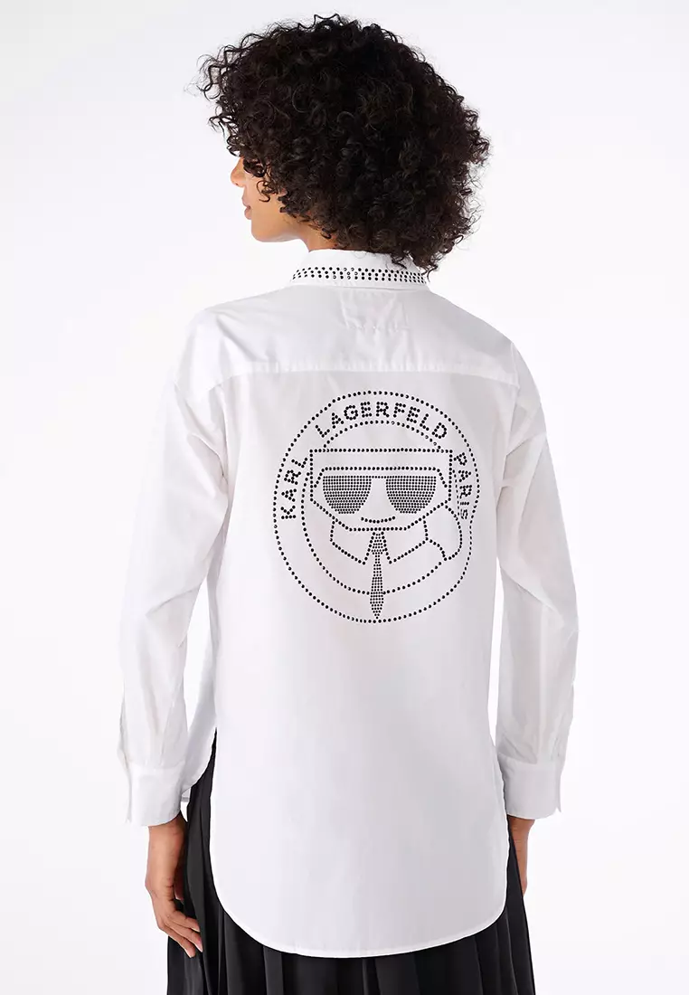 Karl Lagerfeld Emoji Studded Shirt