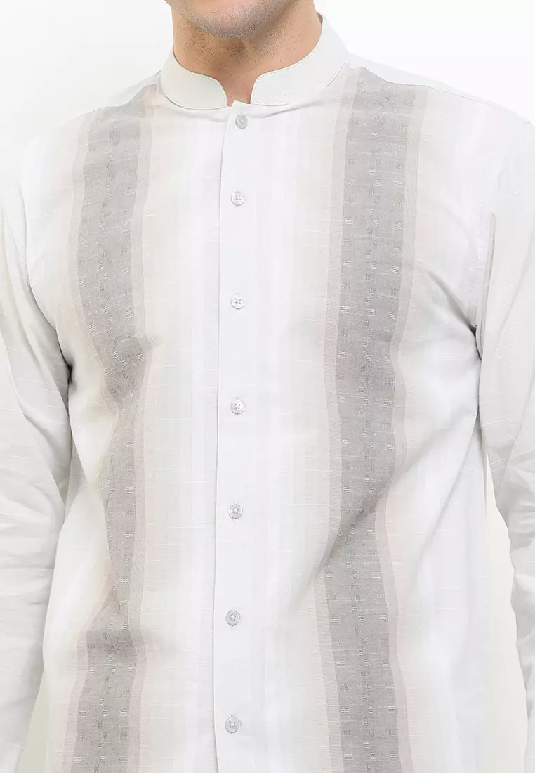 Intresse Brogue Long Baju Koko