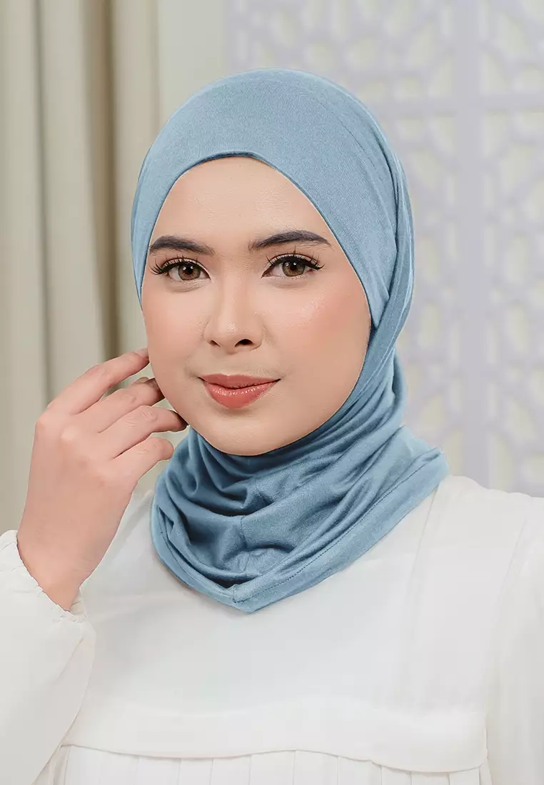 HIJAB INSTAN LUMA - BABY BLUE