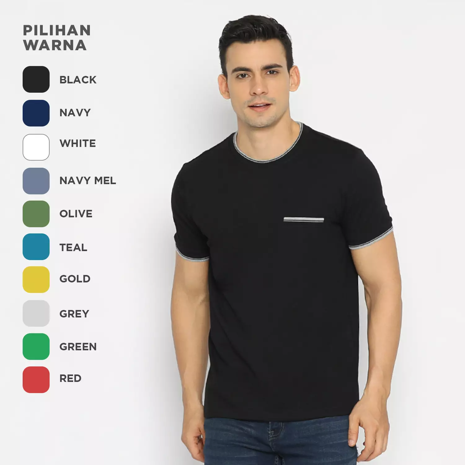 MATSUDA T Shirt Pria Kaos Edogawa