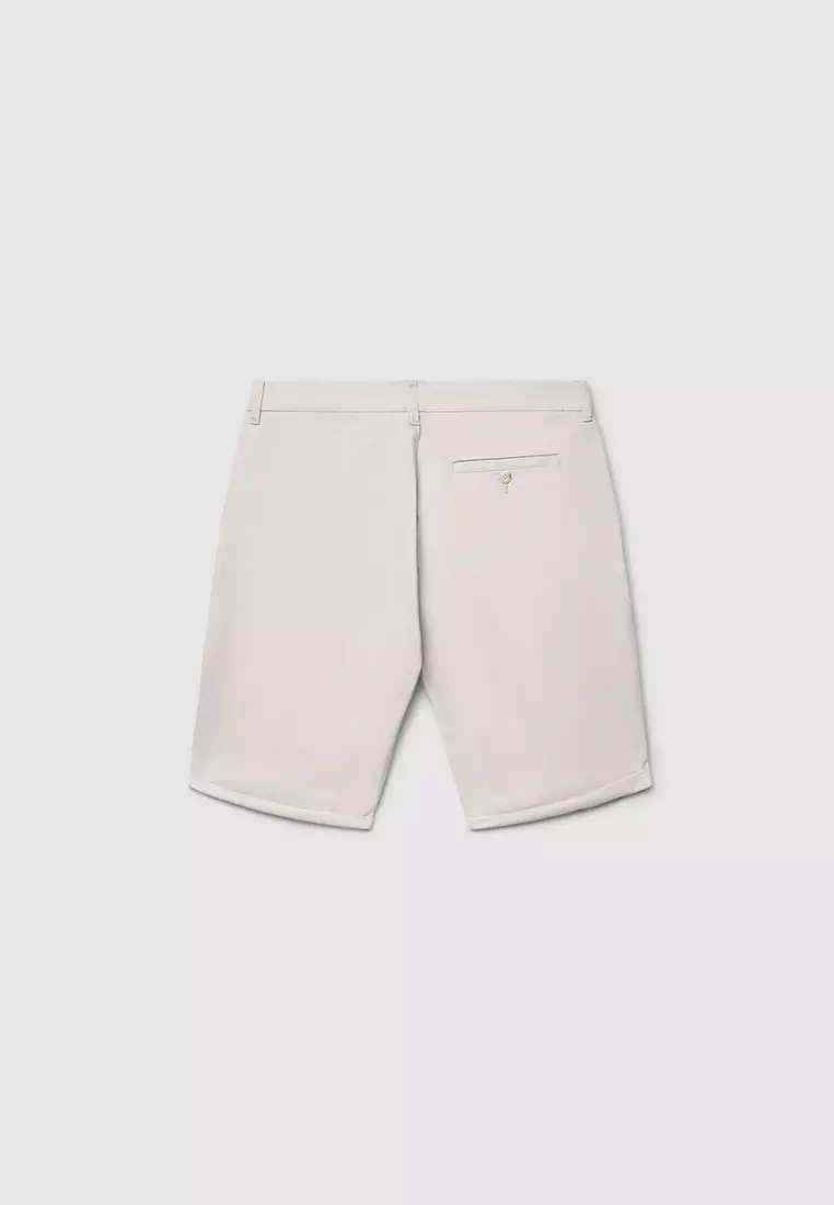 Men's Chino Shorts With Cuffs