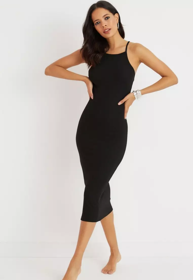 Cross Back Camisole Maxi Dress