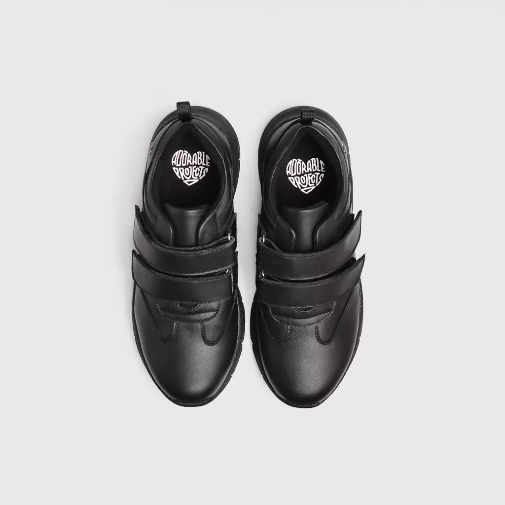 Amelia Sneakers Genuine Leather Black