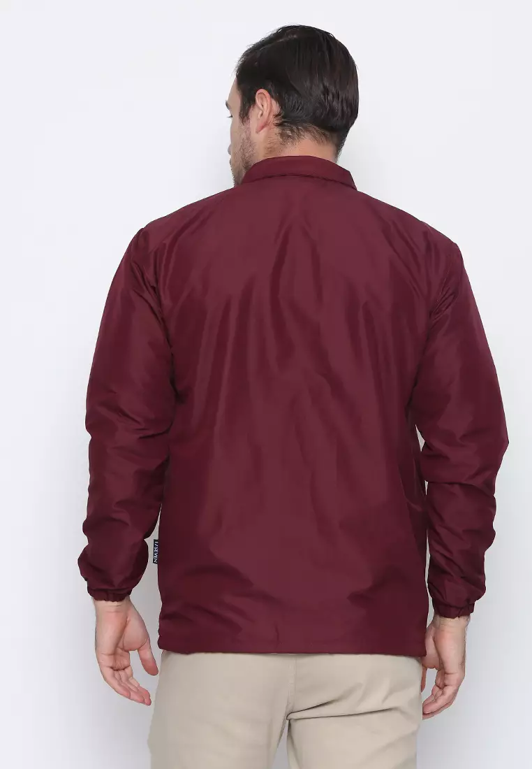 17SEVEN Jaket windbreaker Basic 004-MAROON