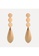A-Excellence gold Long Drop Round Design Earrings A1505ACA0A41B2GS_3