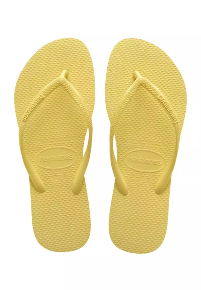 Buy Havaianas Havaianas Women Slim - Lemon Yellow Flip Flops 2024
