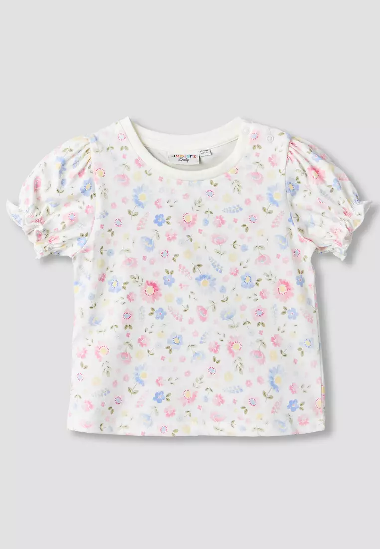 Babyshop Pack Of 3 Juniors Crew Neck Short Sleeves T-Shirt With Assorted Design