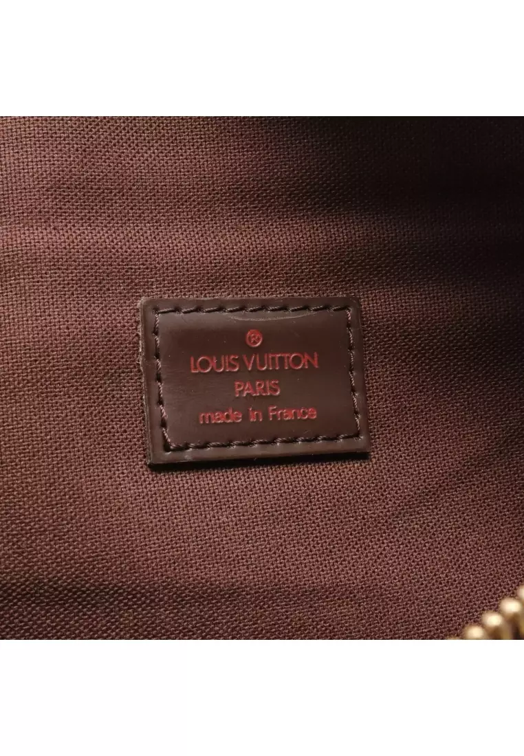 Louis Vuitton Melville Waist Bumbag, Damier Ebene, Preowned in Box
