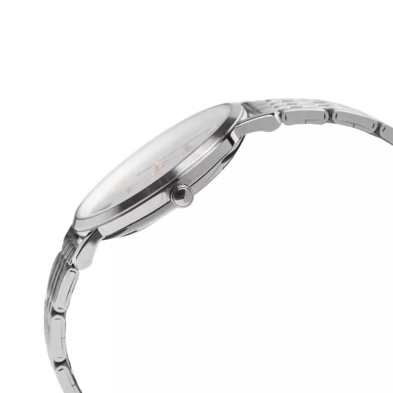 Jam Tangan Pria Casio General MTP-B110D-7AVDF MTPB110 MTP-B110D Dress  Silver Dial Stainless Steel Band