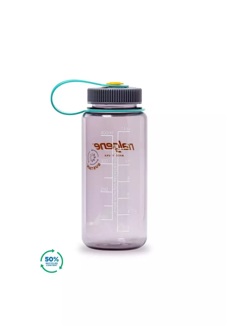 Nalgene 16oz Wide Mouth Sustain Water Bottle - Aubergine