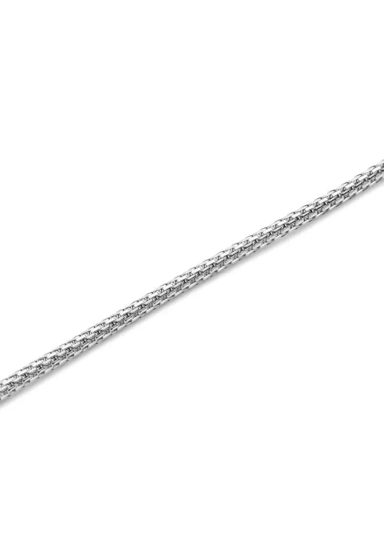 Tide Mesh Necklace Silver 1.8 - Unisex Necklace for women and men stainless steel Necklace DW Official Authentic Original 項鍊 不鏽鋼項鍊 DW 官方正品原裝