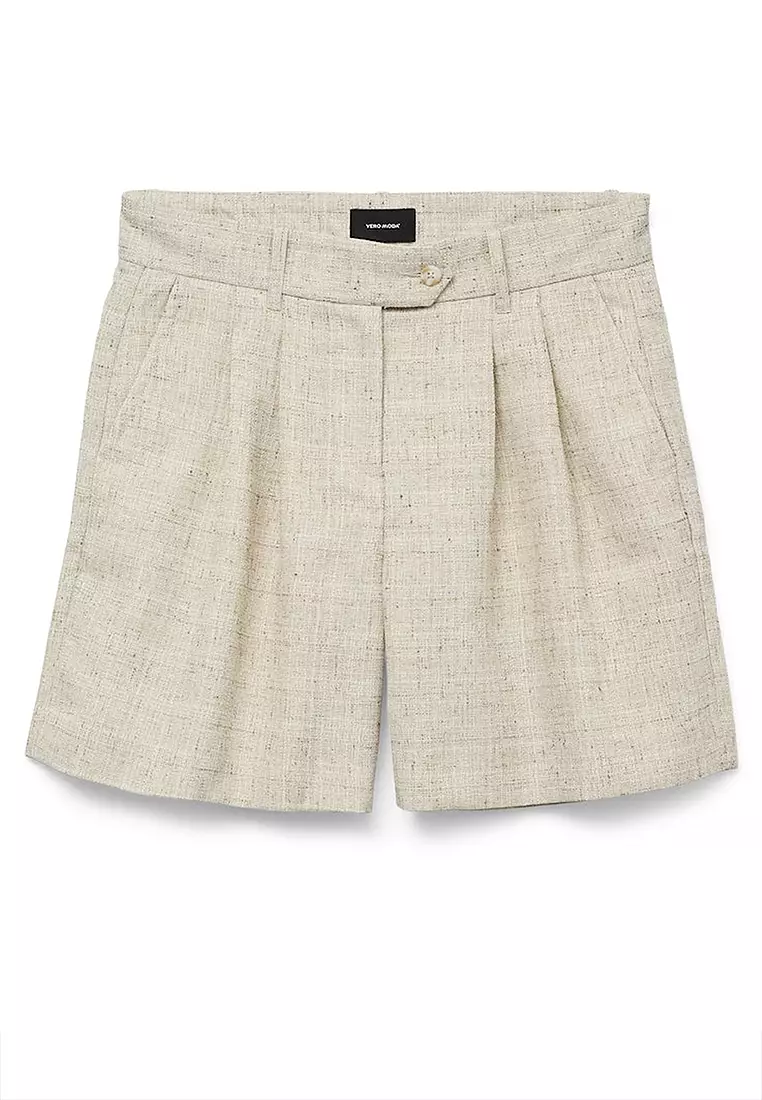 Pleated Shorts