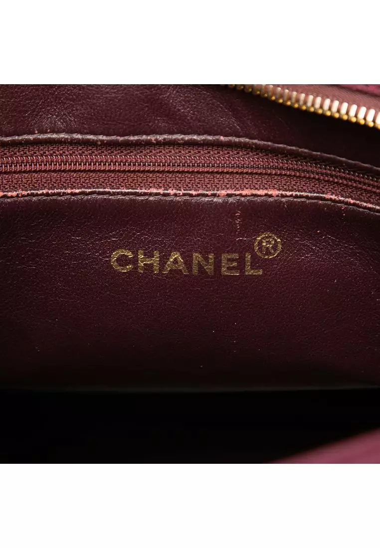 Pre-Loved Chanel Suede Medallion Tote