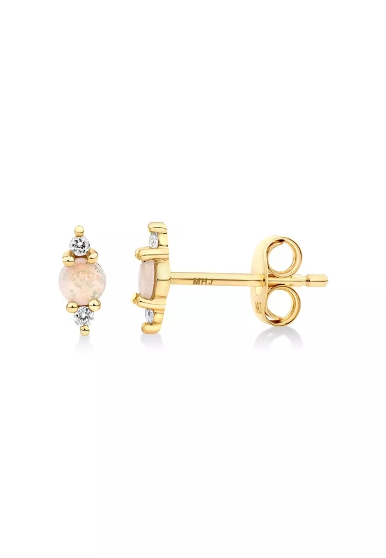 Opal earrings store michael hill