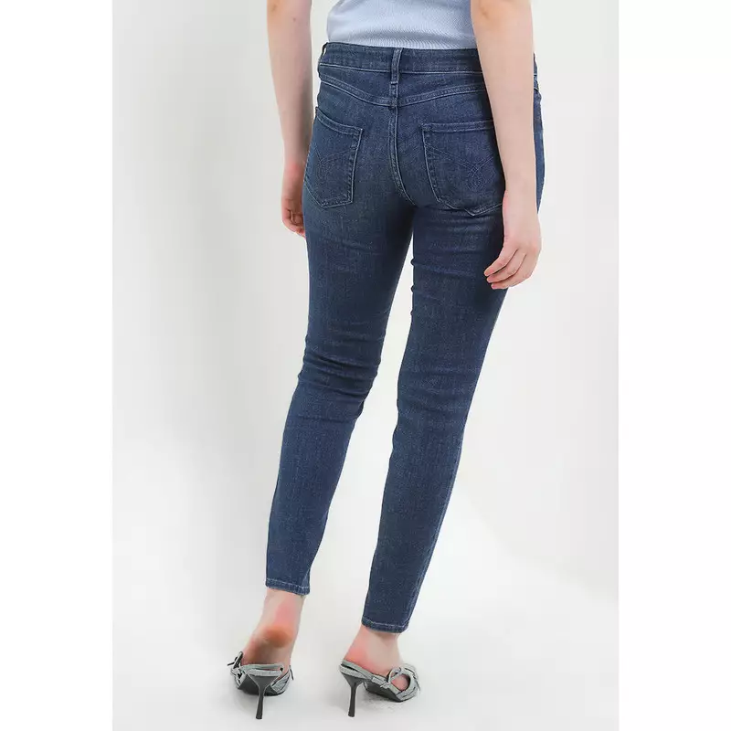 Giordano Women's High Waist Pocket Jeans 0541501174