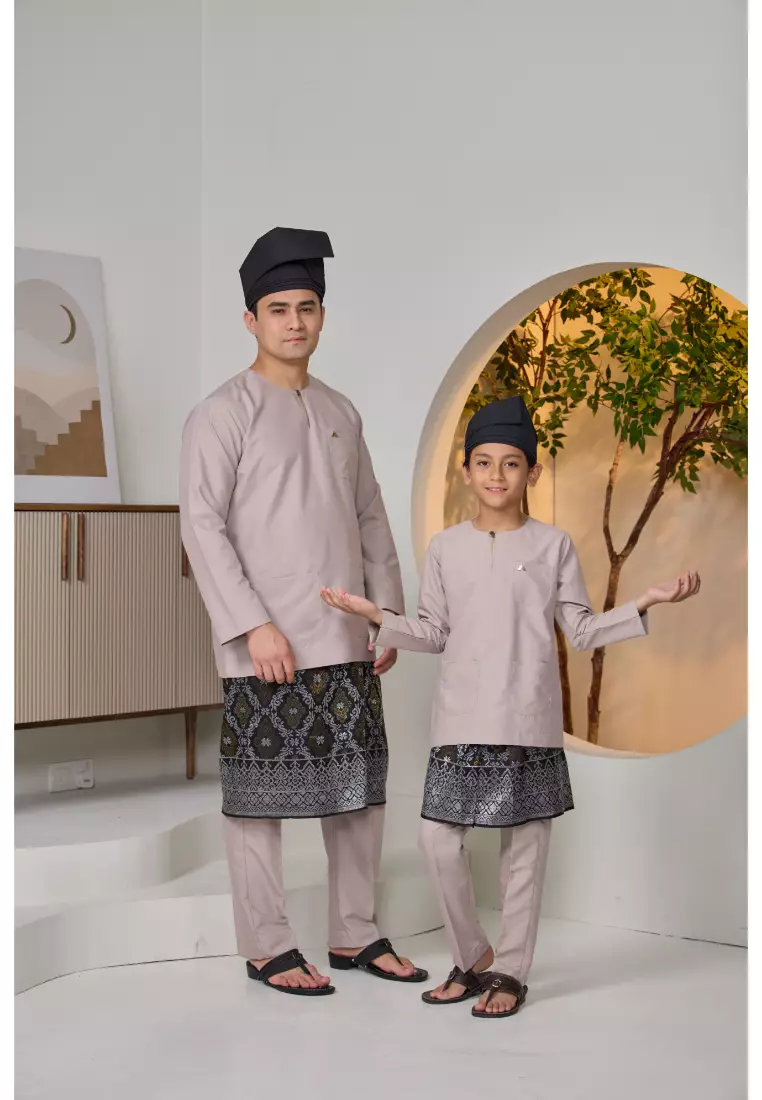 Baju Melayu Moden Teluk Belanga For Kids