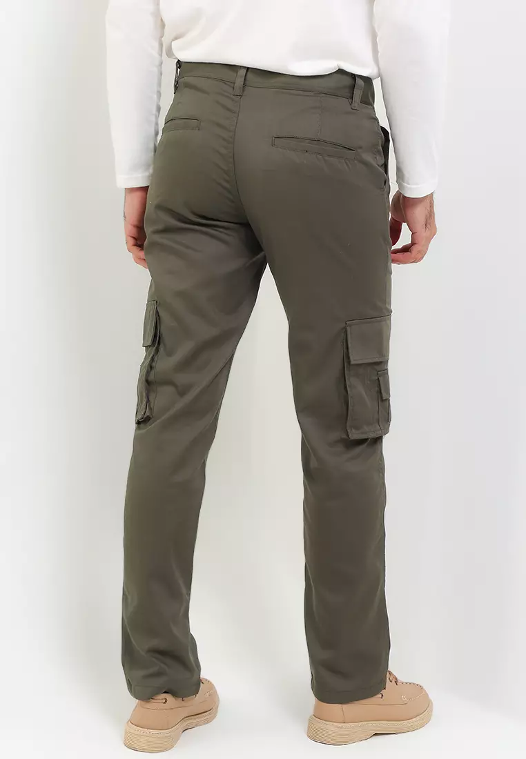 Men Basic Cargo Pants