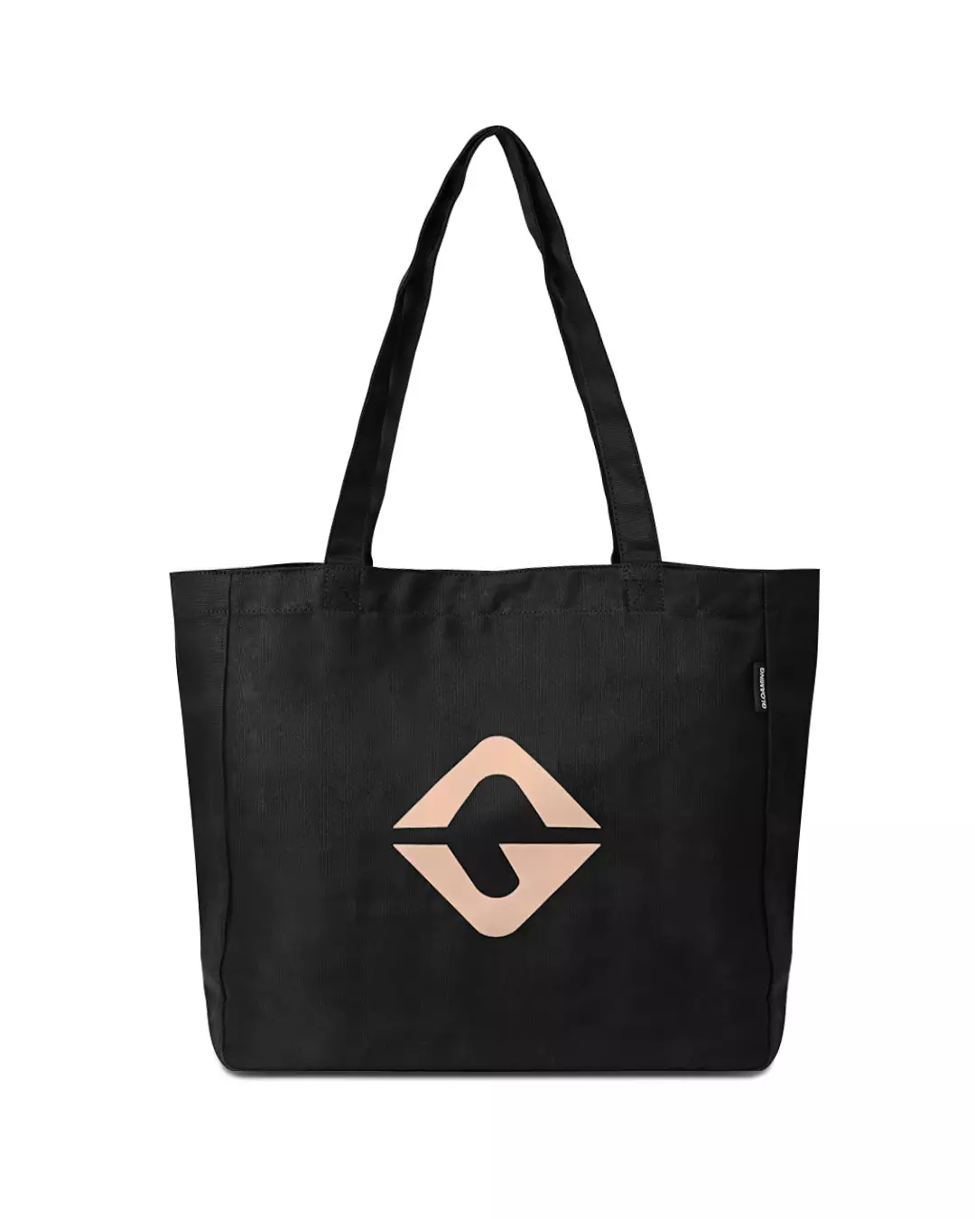 Gloaming Totebag Kanvas Black Resleting Tas Kuliah