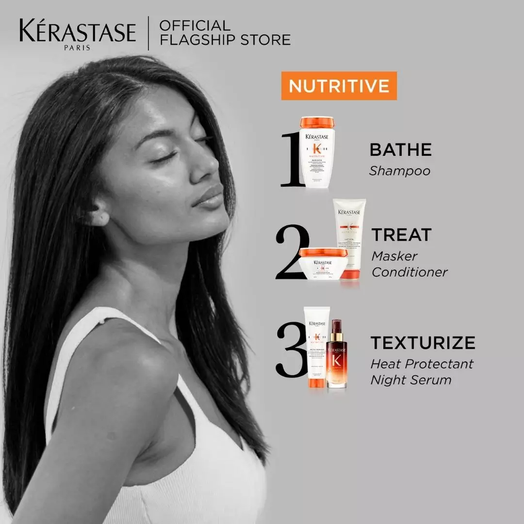 Kerastase Masquintense 200ml Masker Rambut Kering