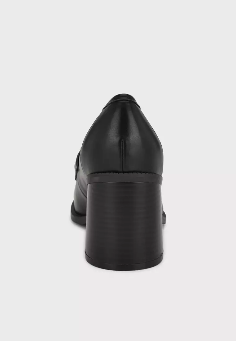 nine west urila heeled loafers