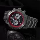 Jam Tangan Pria Timex Ironman Challenger Chronograph Black Dial Gunmetal Stainless Steel Strap TW2Y02000V5 Original