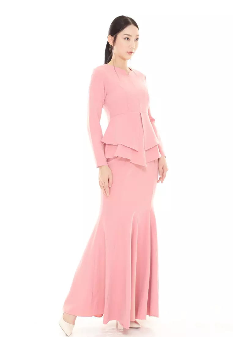 Serena Kurung Modern in Pink