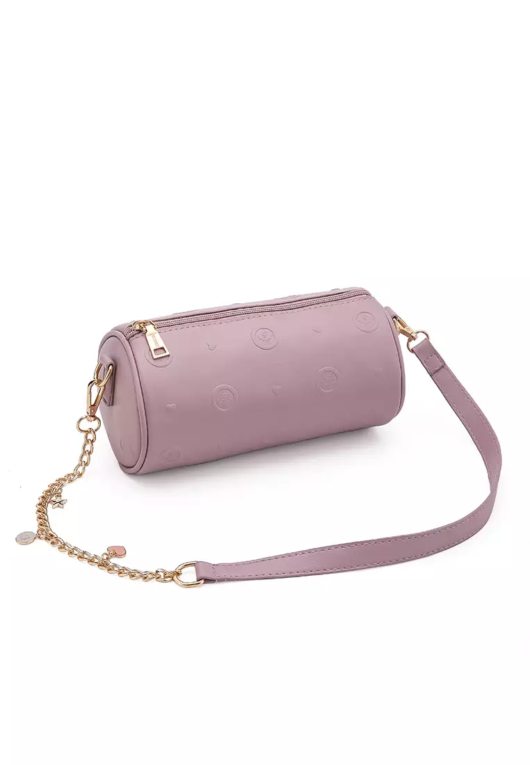 GYKACO KYUTO Lilac - Tas Wanita Sling Bag - Fashion Top Handle Bag (Import)