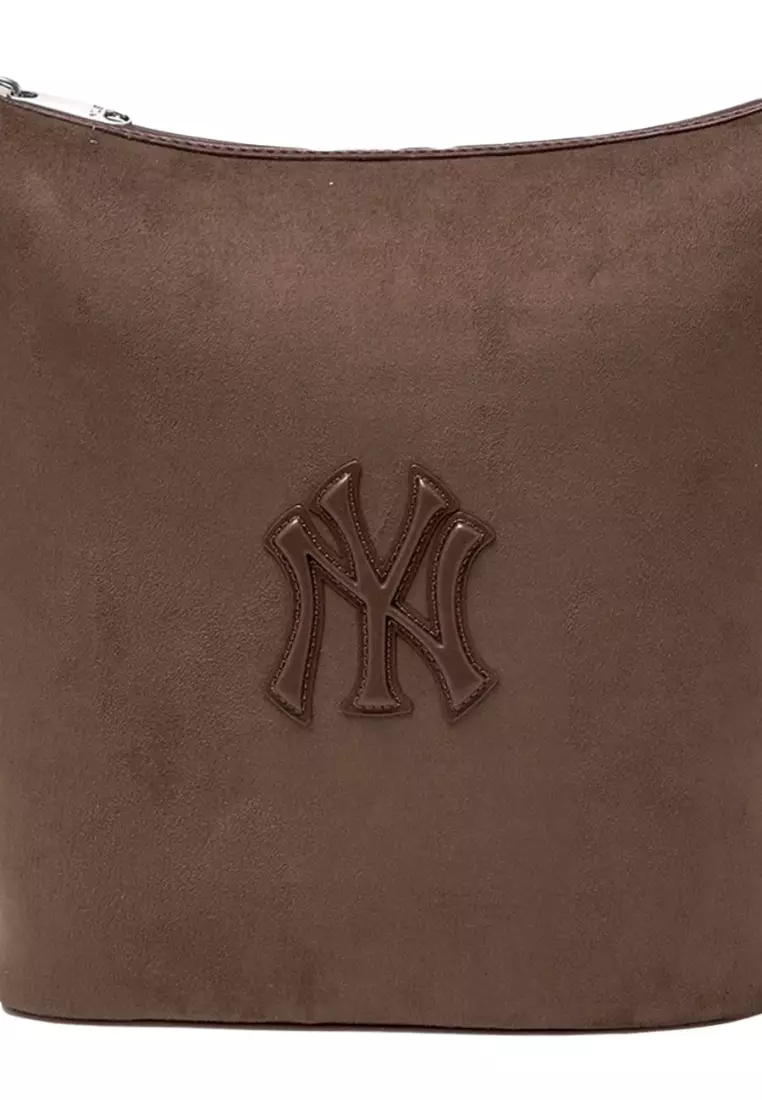 Basic Suede Bucket Bag - NY Brown 