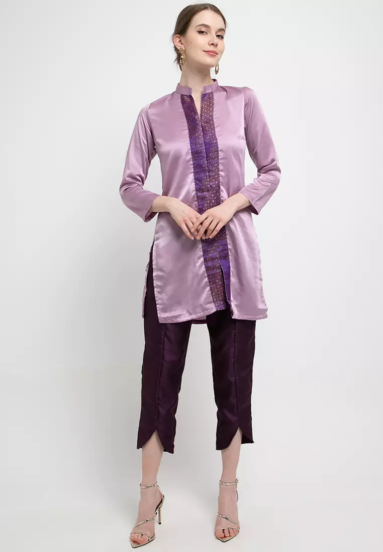Chanira Festive Lyra Tunic-Lilac