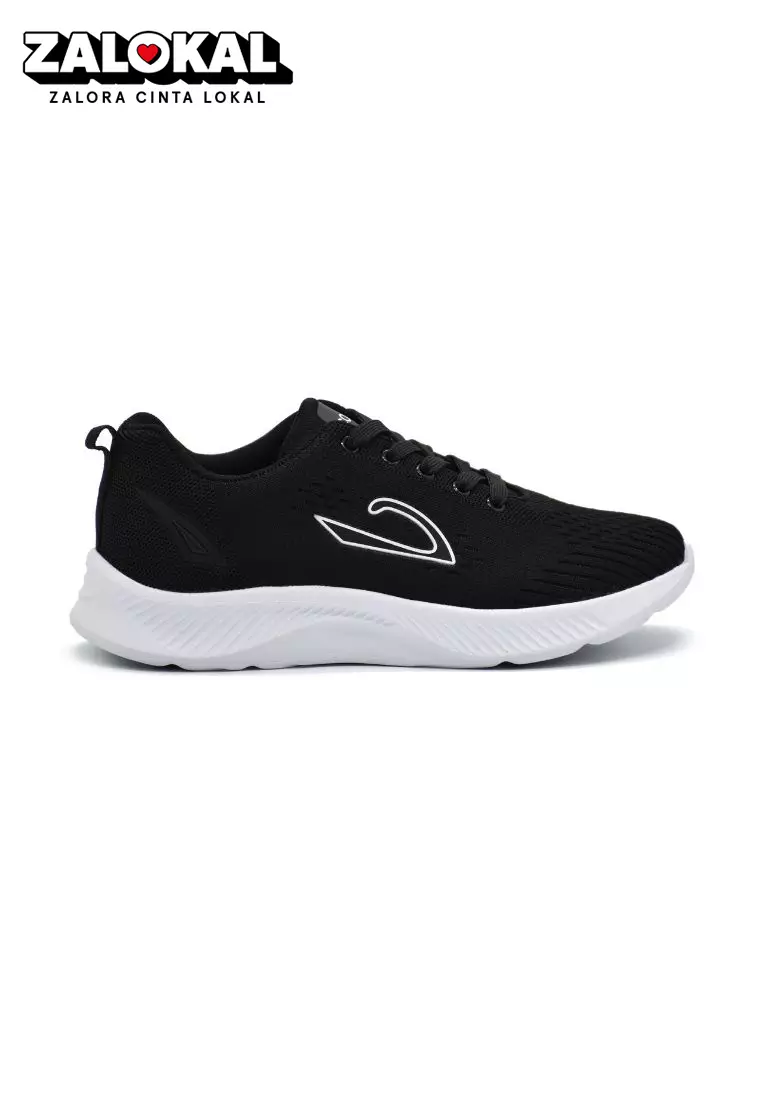 Carvil SEPATU PRIA RODGRI-SM BLACK/WHITE