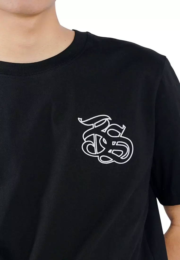 3Second Men's T-Shirt Short Sleeve Regular Fit Cotton Gruzz C231125