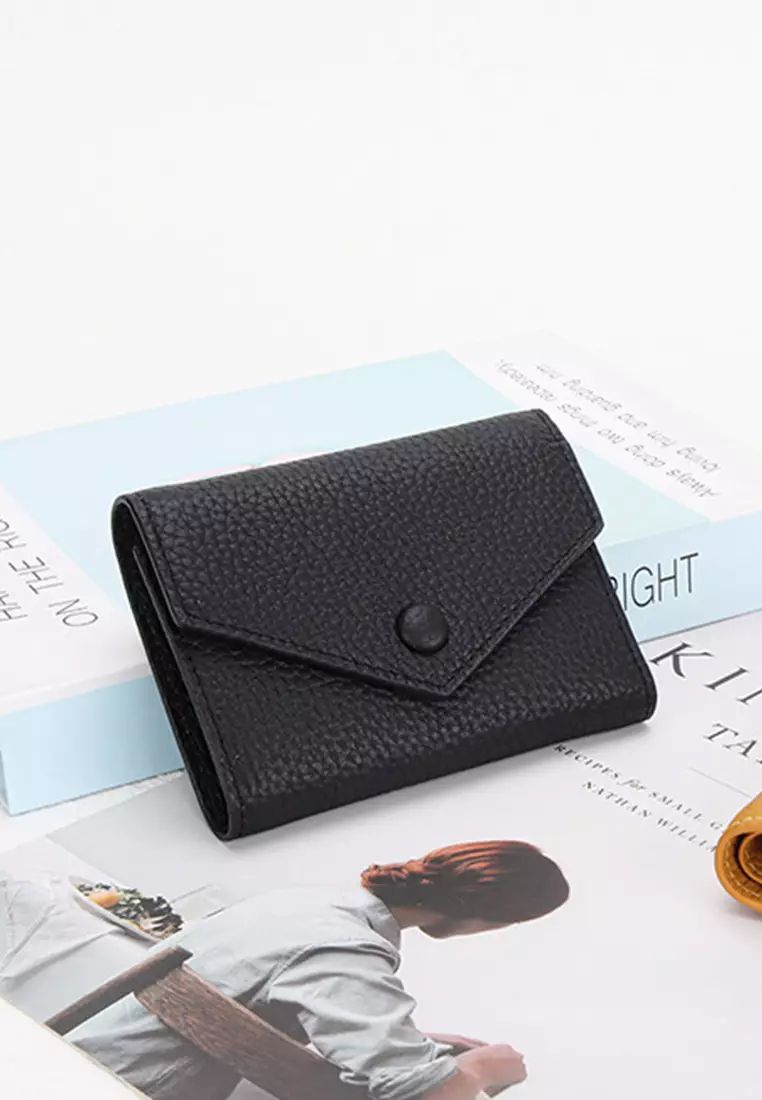 Full Grain Leather Tri-Fold Wallet JW YT-6923