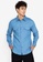 ZALORA BASICS blue Cowboy Shirt 929F0AA21C8EF6GS_1