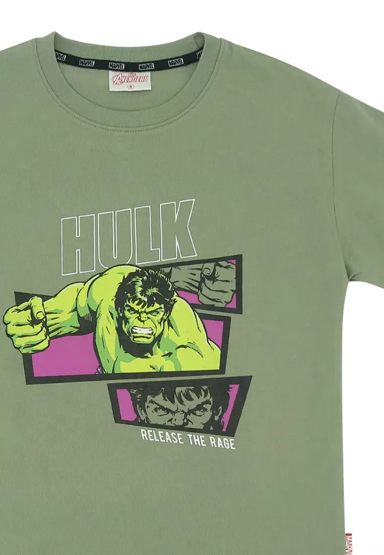 Boys Licensed Oversize Graphic T-Shirt "Hulk: Release the Rage"