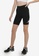 New Balance black NB Essentials Stacked Fitted Shorts 3D332AA899704FGS_1